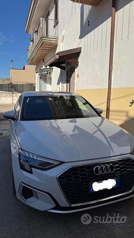 Usata Audi A3 2022 Bianco Berlina