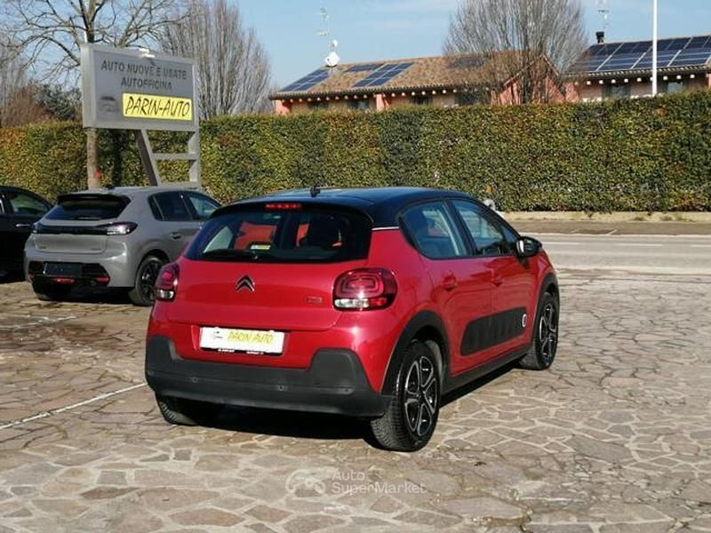 Usata Citroën C3 Shine 102 CV (75 kW) 2019 Rosso Utilitaria