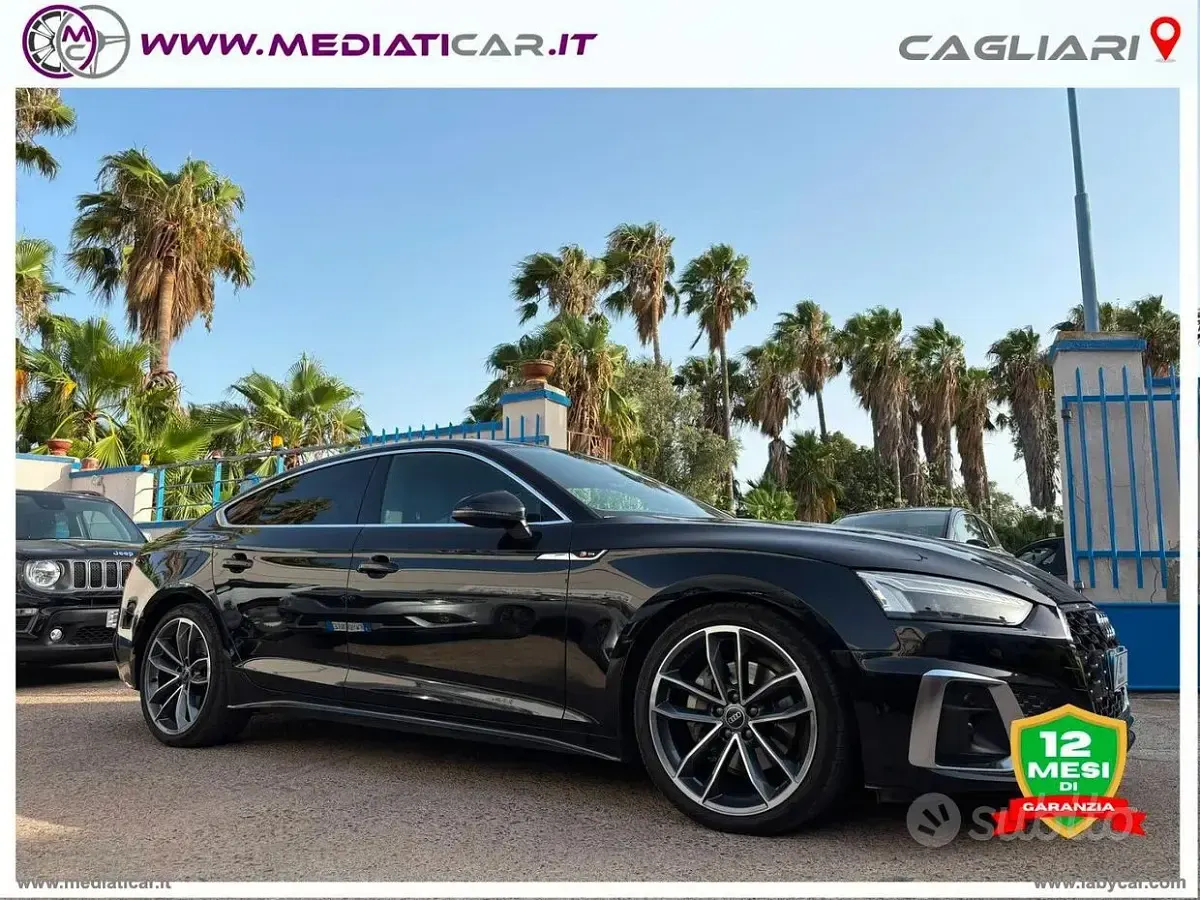 Usata Audi A5 S-Line 204 CV (150 kW) 2022 Nero Coupé