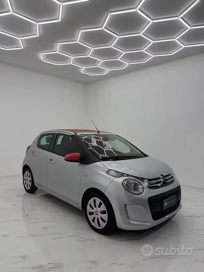 Usata Citroën C1 PureTech 82 CV (60 kW) 2014 Grigio Utilitaria