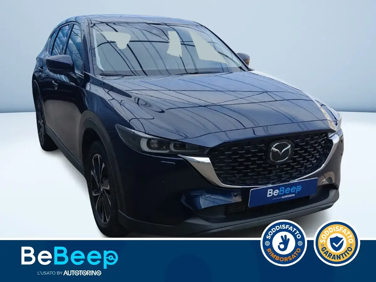 Usata Mazda CX-5 Homura-Line 184 CV (135 kW) 2022 Blu metallizzato SUV