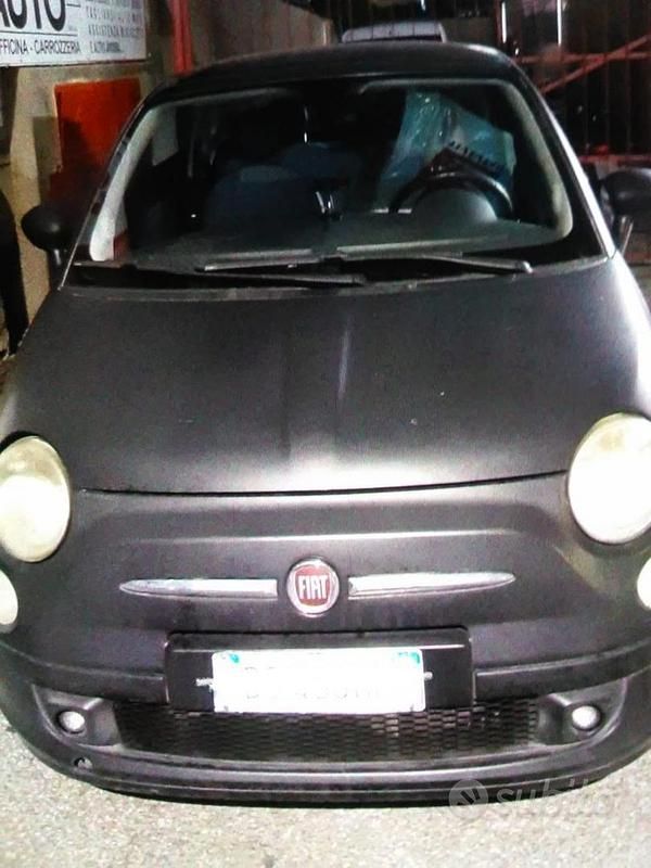 Usata Fiat 500 75 CV (55 kW) 2009 Nero Utilitaria
