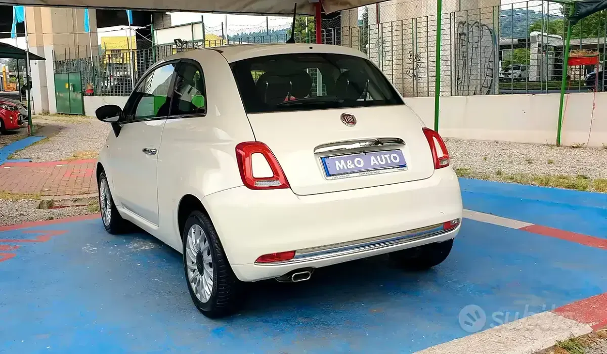 Usata Fiat 500 Lounge 69 CV (50 kW) 2016 Bianco Berlina