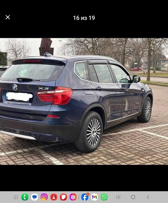 Usata BMW X3 184 CV (135 kW) 2013 Blu SUV