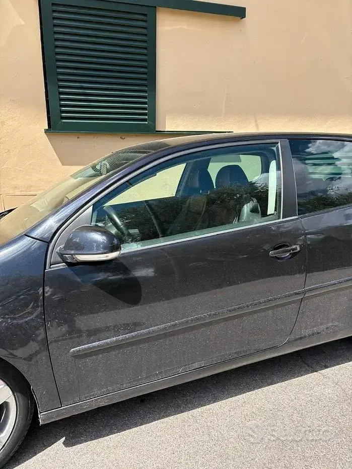 Usata VW Golf VI GT 140 CV (102 kW) 2008 Nero Utilitaria