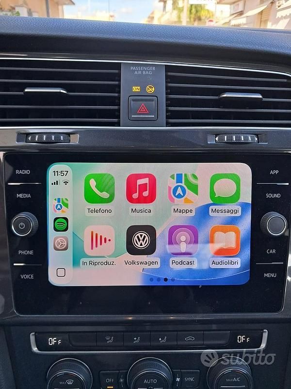 Usata VW Golf VII Trendline 90 CV (66 kW) 2018 Berlina