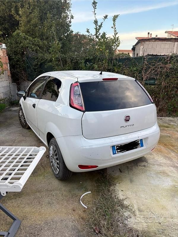 Usata Fiat Punto 2013 Bianco Utilitaria