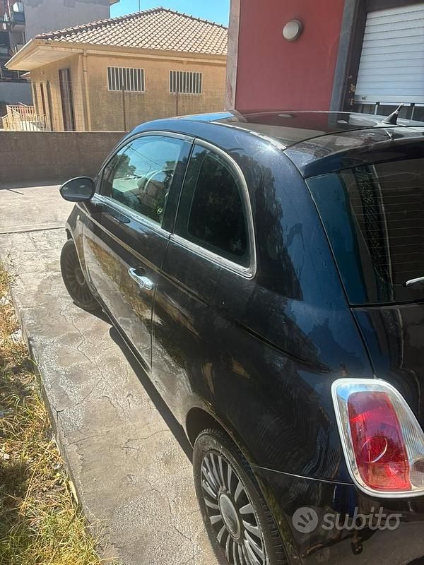 Usata Fiat 500 75 CV (55 kW) 2012 Nero Berlina
