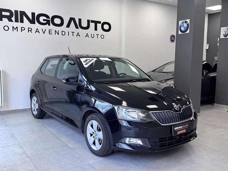 Usata Skoda Fabia Ambition 75 CV (55 kW) 2015 Nero Berlina