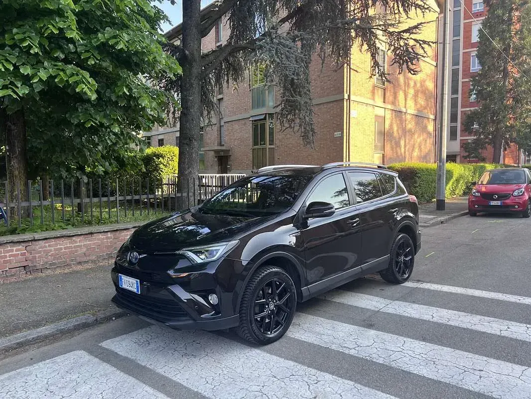 Usata Toyota RAV4 Hybrid Lounge 155 CV (114 kW) 2019 Nero SUV