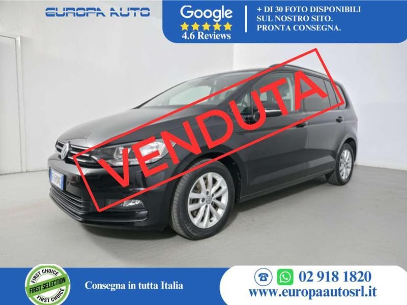 Usata VW Touran Highline 116 CV (85 kW) 2018 Nero Monovolume