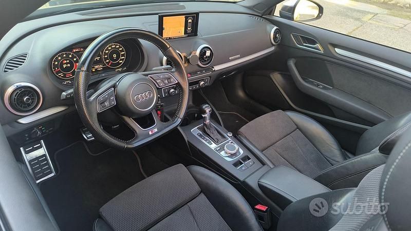 Usata Audi S3 310 CV (228 kW) 2017 Blu Cabrio