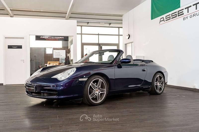 Usata Porsche 911 Carrera Cabriolet 320 CV (235 kW) 2003 Blue proof Cabrio