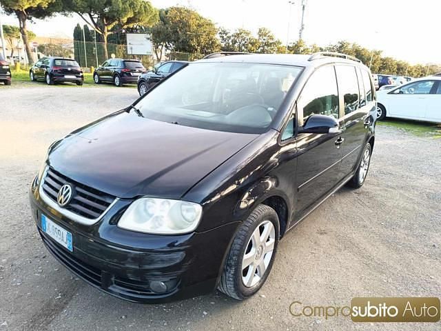 Usata VW Touran 105 CV (77 kW) 2006 Nero Monovolume