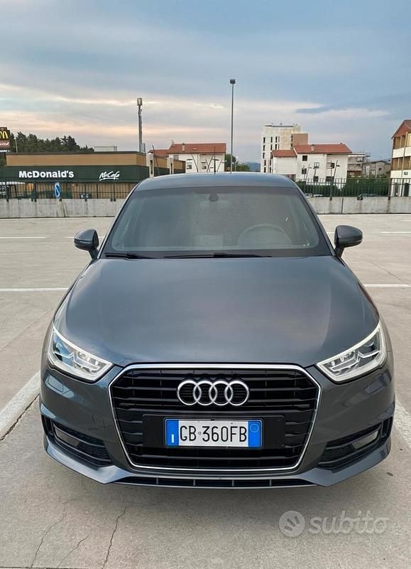 Usata Audi A1 S-Line 90 CV (66 kW) 2018 Grigio Berlina