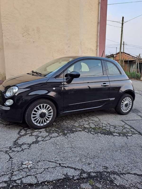 Usata Fiat 500 Lounge 95 CV (69 kW) 2013 Nero Utilitaria