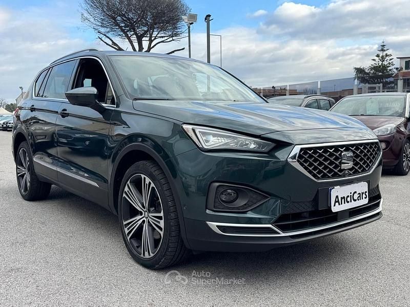 Usata Seat Tarraco 4Drive 190 CV (139 kW) 2019 Verde SUV