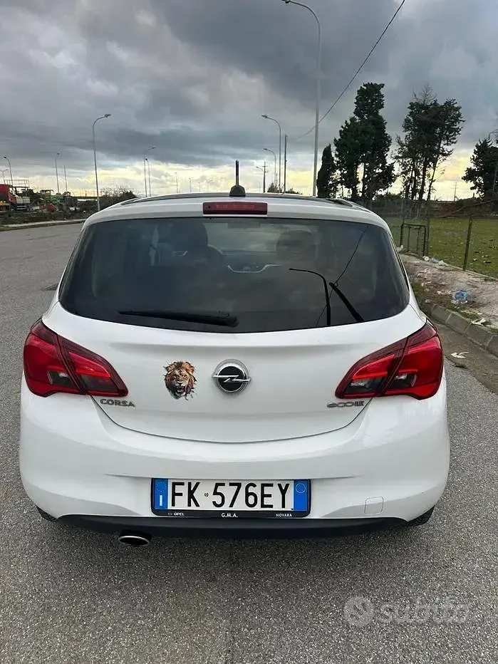 Usata Opel Corsa 95 CV (69 kW) 2017 Bianco Utilitaria