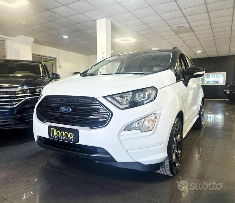 Usata Ford Ecosport ST-Line 95 CV (69 kW) 2020 Bianco SUV
