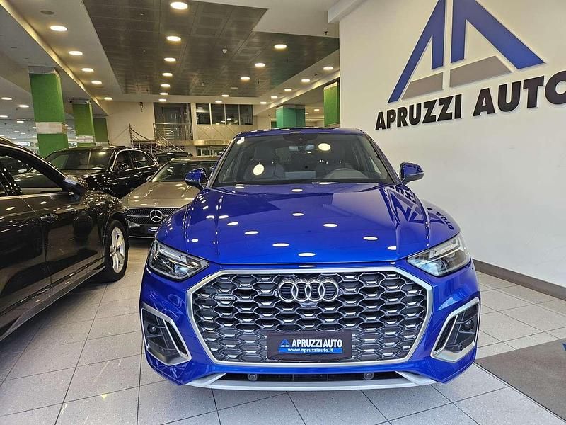 Usata Audi Q5 Sportback S-Line 204 CV (150 kW) 2022 Blu/azzurro SUV