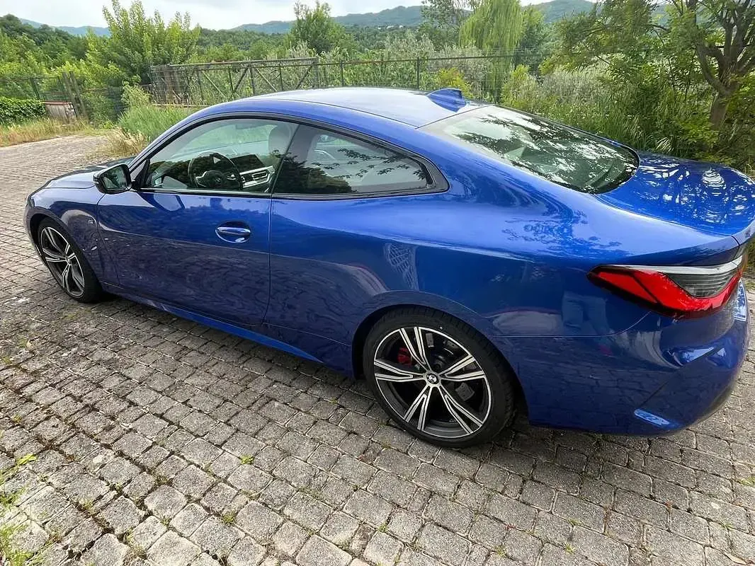 Usata BMW 430 M Sport 286 CV (210 kW) 2021 Blu/azzurro Coupé