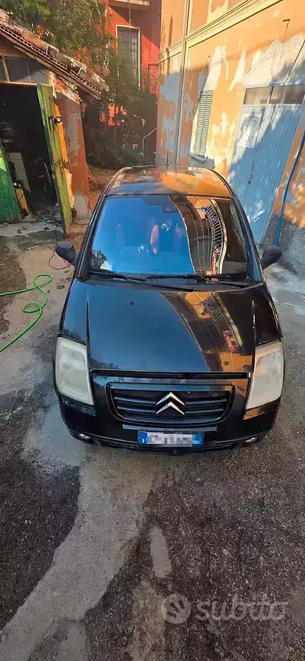 Usata Citroën C2 68 CV (50 kW) 2006 Nero Utilitaria