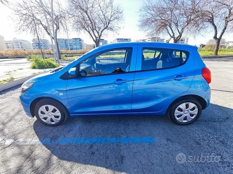 Usata Opel Karl 75 CV (55 kW) 2016 Blu Utilitaria