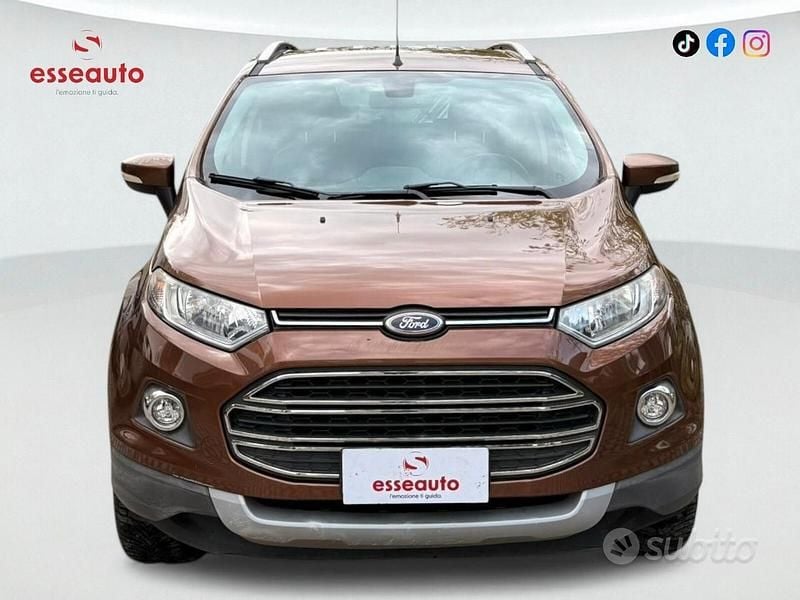 Usata Ford Ecosport Titanium 95 CV (69 kW) 2016 Marrone SUV