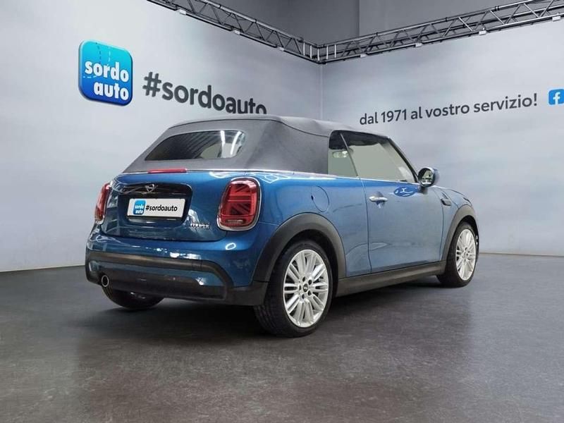 Usata Mini Cooper Cabriolet Essential 136 CV (100 kW) 2022 Blu Cabrio