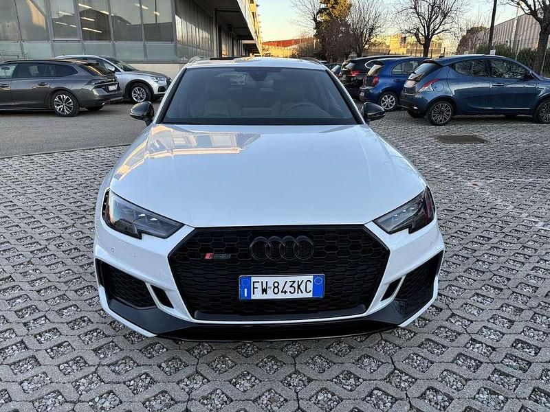 Usata Audi RS4 450 CV (330 kW) 2019 Bianco Station wagon