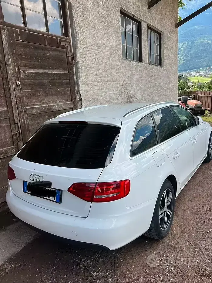 Usata Audi A4 2009 Bianco Berlina
