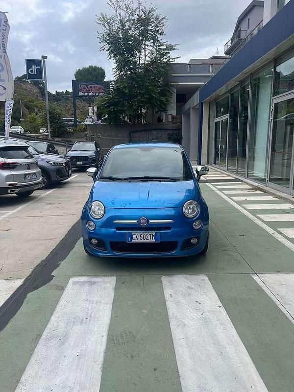 Blu/azzurro Usata 2014 Fiat 500C Cabrio | 6500 € (Ottimo prezzo) - Immagine 1/4