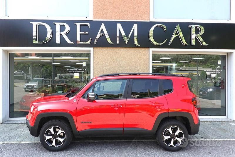 Usata Jeep Renegade Trailhawk 170 CV (125 kW) 2018 Rosso SUV