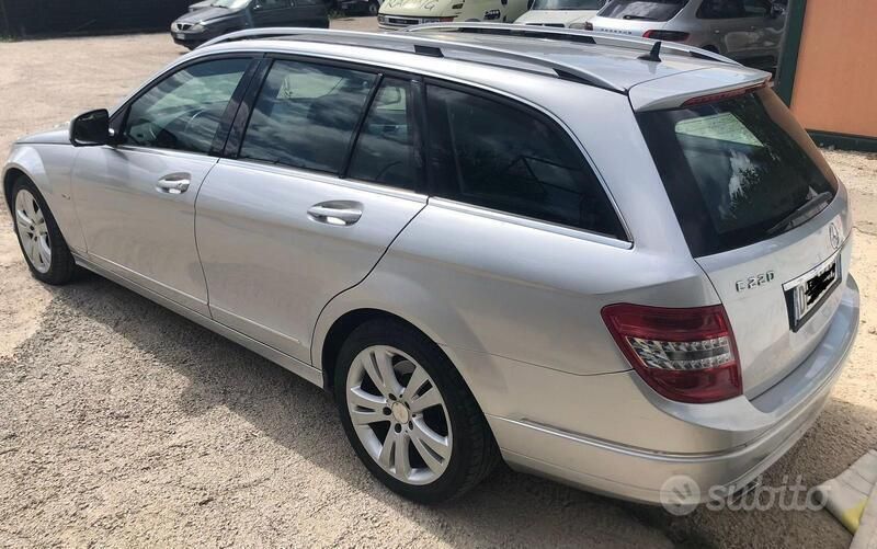 Usata Mercedes C220 170 CV (125 kW) 2008 Grigio Station wagon