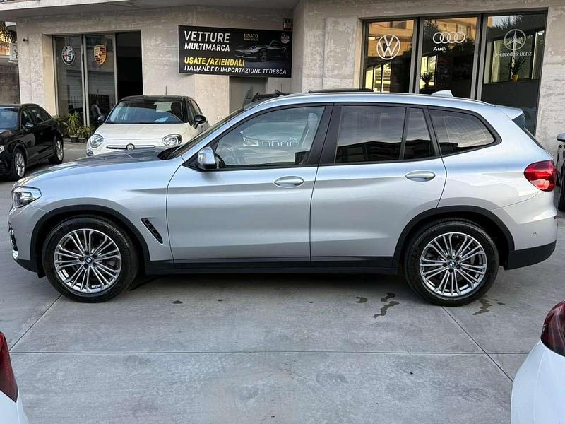 Usata BMW X3 Efficient Dynamics 150 CV (110 kW) 2019 Argento SUV