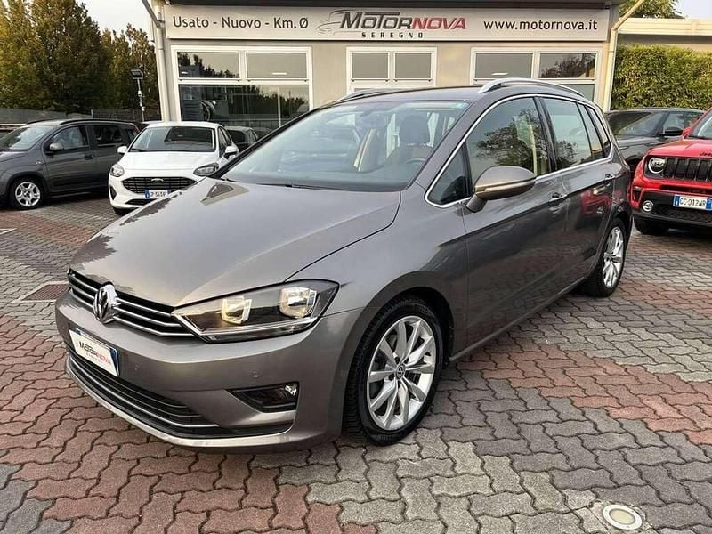 Grigio Usata 2015 VW Golf Sportsvan Highline Monovolume | 10.900 € (Ottimo prezzo) - Immagine 1/4