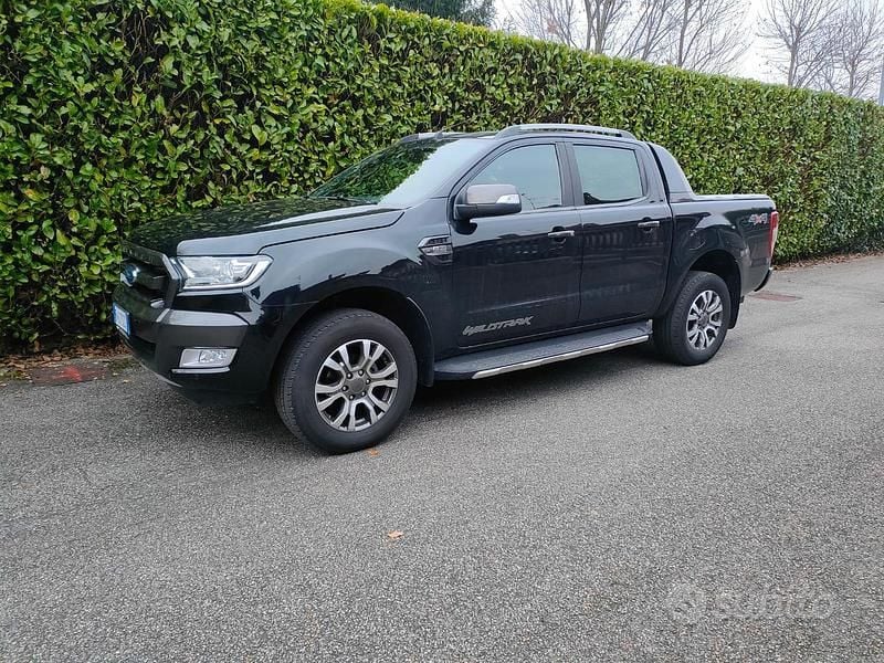 Usata Ford Ranger Wildtrack 160 CV (117 kW) 2018 Nero Pick-up