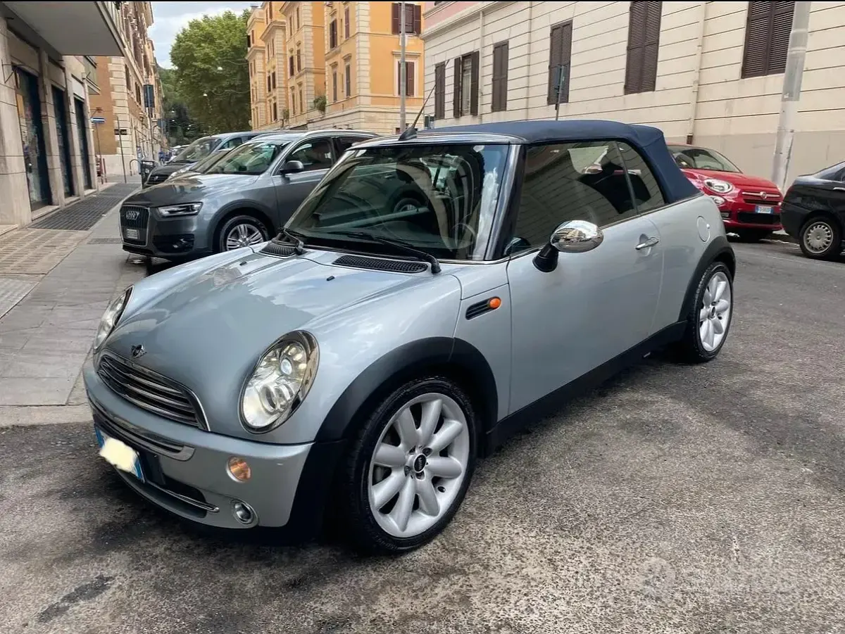 Usata Mini Cooper Cabriolet 116 CV (85 kW) 2006 Grigio Cabrio
