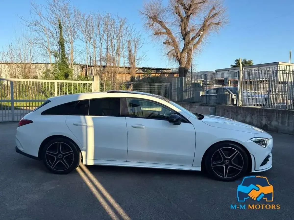 Usata Mercedes CLA200 Premium 150 CV (110 kW) 2020 Bianco Coupé