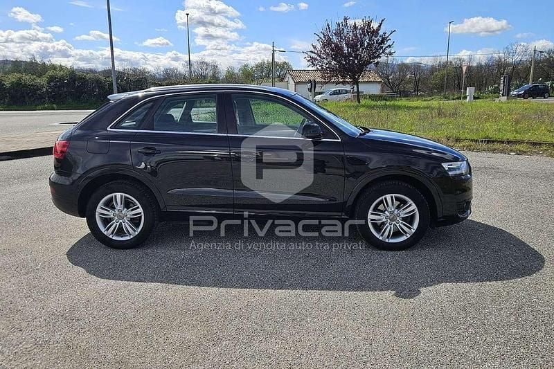 Usata Audi Q3 Advanced 140 CV (102 kW) 2012 Nero SUV