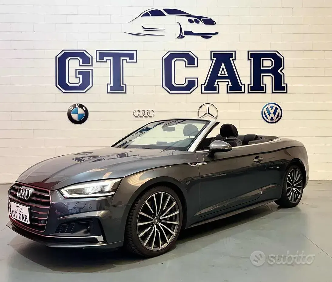 Usata Audi A5 S-Line 245 CV (180 kW) 2019 Grigio scuro Coupé