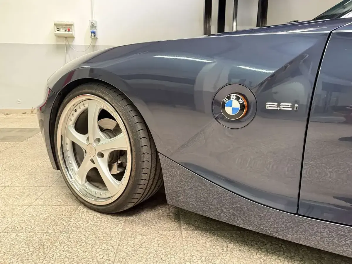 Usata BMW Z4 170 CV (125 kW) 2004 Blu/azzurro Cabrio