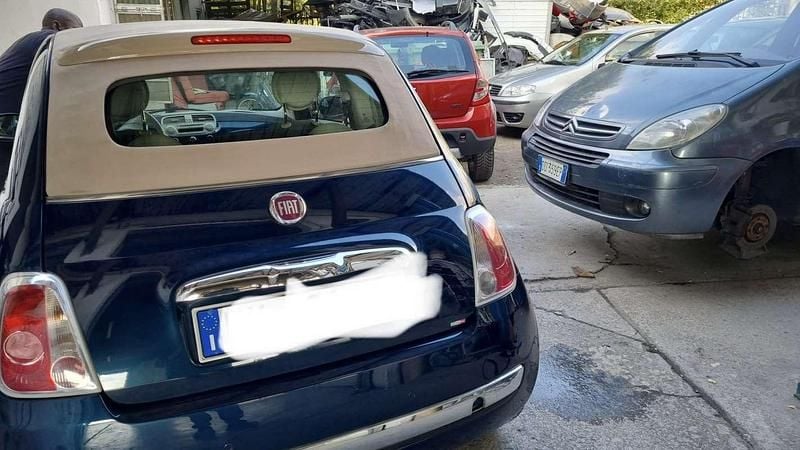 Usata Fiat 500C Lounge 69 CV (50 kW) 2016 Cabrio