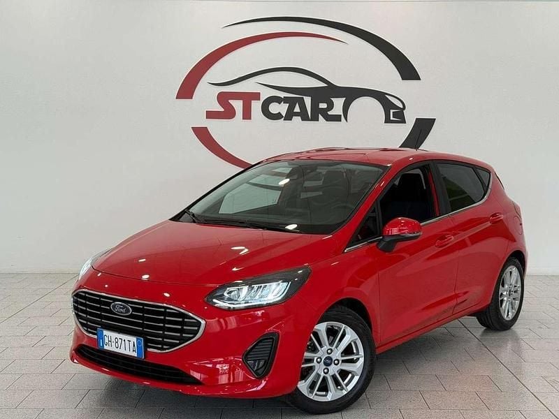 Usata Ford Fiesta ST-Line 125 CV (91 kW) 2022 Rosso Utilitaria