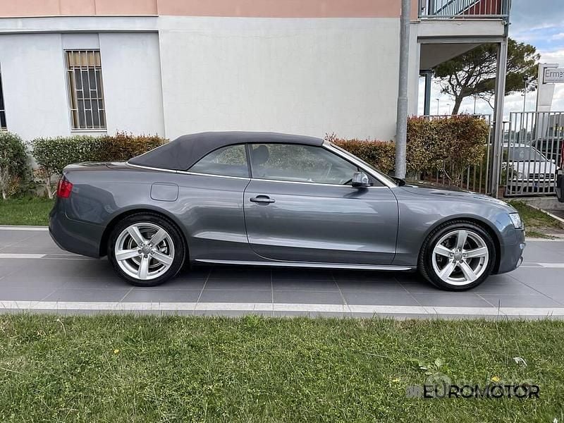 Usata Audi A5 Cabriolet Advanced Plus 190 CV (139 kW) 2016 Grigio Cabrio