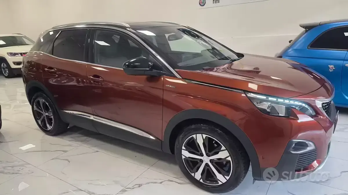 Occasion Peugeot 3008 GT-line 131 PK (96 kW) 2018 Bruin SUV