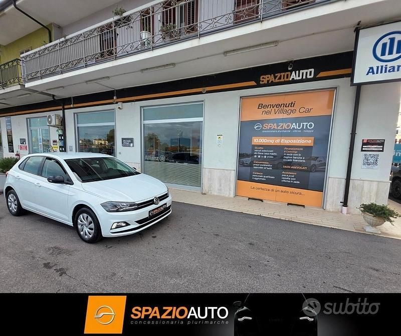 Usata VW Polo 95 CV (69 kW) 2020 Bianco Berlina