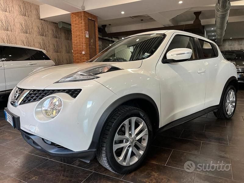 Bianco Usata 2015 Nissan Juke Tekna SUV | 8490 € (Buon prezzo) - Immagine 1/4
