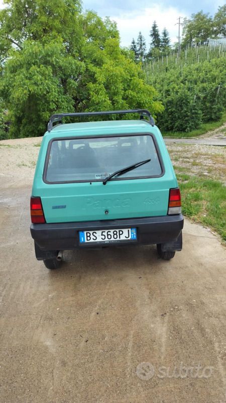 Usata Fiat Panda 4x4 54 CV (39 kW) 2001 Verde Utilitaria