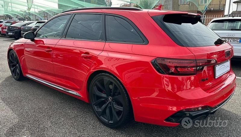 Usata Audi RS4 450 CV (330 kW) 2019 Rosso Station wagon